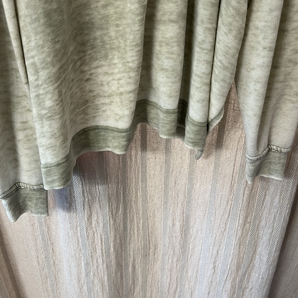 Free people Olive Green Oversized Sweatshirt - Picture 8 of 8